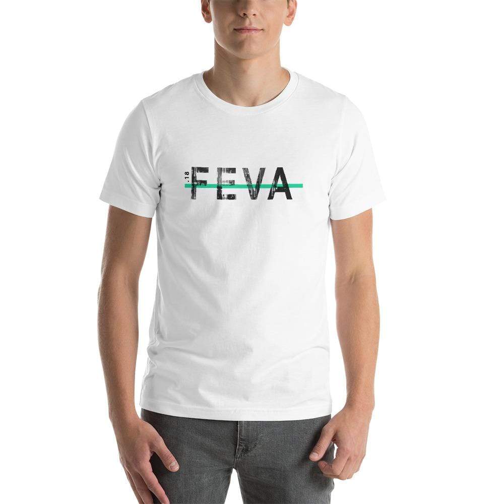 TeeFEVA Unisex TShirt | FEVA | Stamp front white | NYC