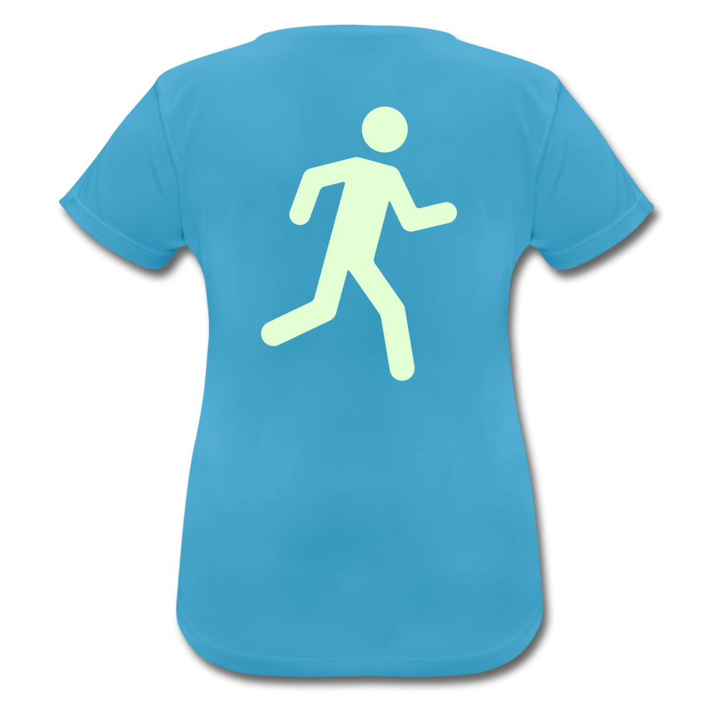 TeeFEVA Women’s Breathable T-Shirt | AWDis Cool Women’s Reflective Running T-Shirt | Night Running | All Sides