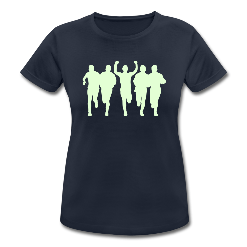 TeeFEVA Women’s Breathable T-Shirt | AWDis Cool Women’s Reflective Running T-Shirt | Night Running | All Sides