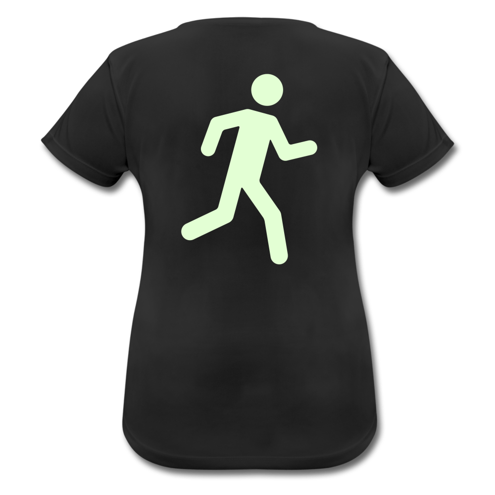 TeeFEVA Women’s Breathable T-Shirt | AWDis Cool Women’s Reflective Running T-Shirt | Night Running | All Sides