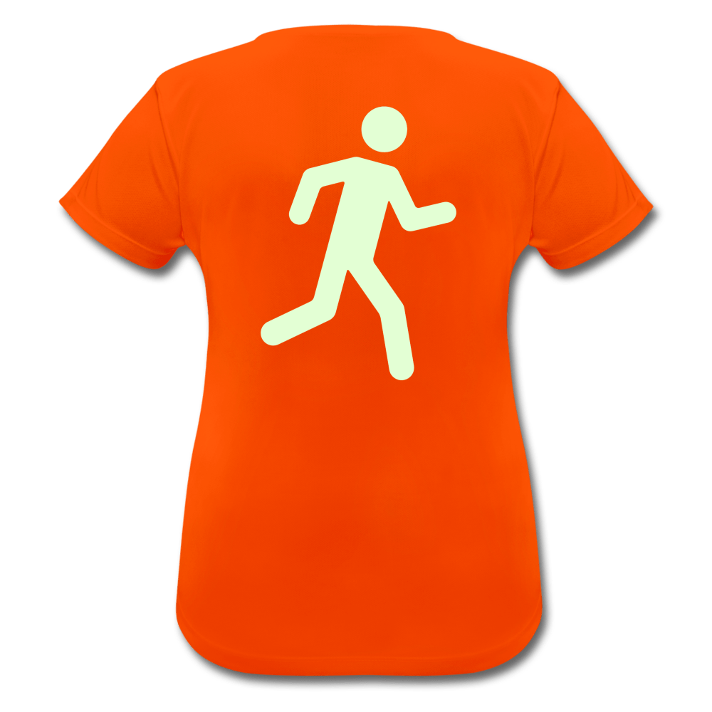 TeeFEVA Women’s Breathable T-Shirt | AWDis Cool Women’s Reflective Running T-Shirt | Night Running | All Sides