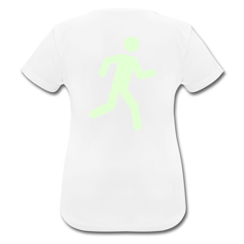 TeeFEVA Women’s Breathable T-Shirt | AWDis Cool Women’s Reflective Running T-Shirt | Night Running | All Sides