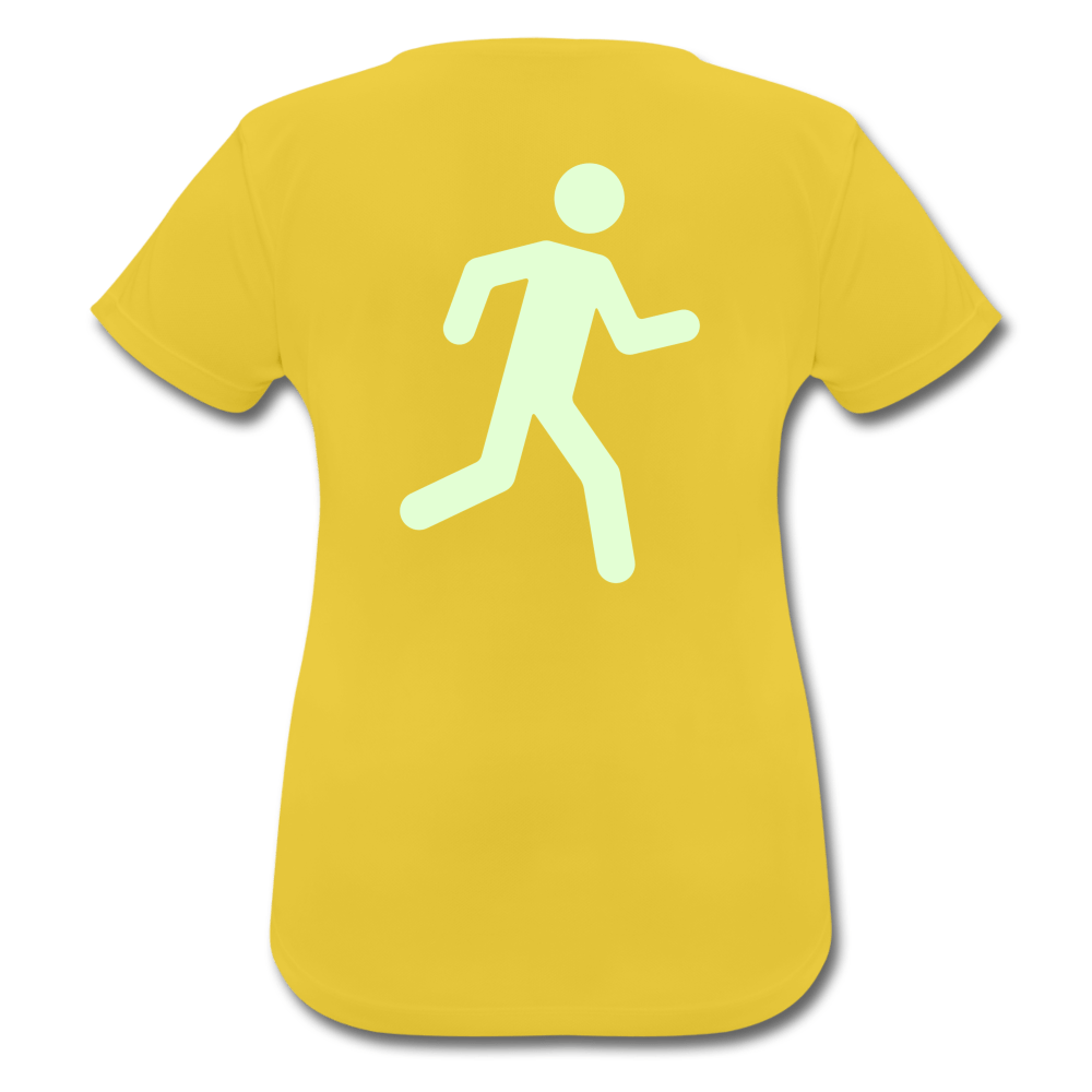 TeeFEVA Women’s Breathable T-Shirt | AWDis Cool Women’s Reflective Running T-Shirt | Night Running | All Sides